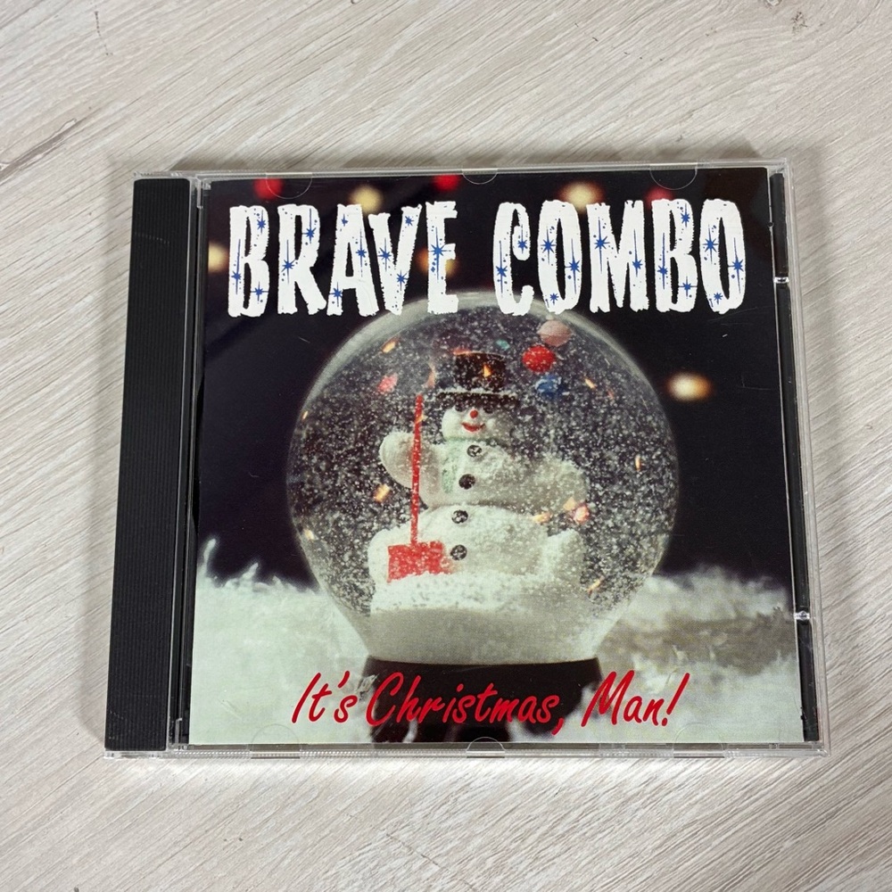 Brave Combo CD It’s Christmas Man 1992 Rounder Select Holiday Polka Ska Waltz